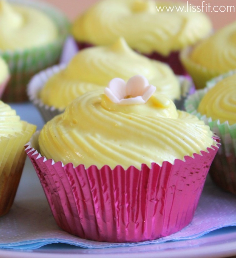 cashew cupcakes mango cheese frostng ala lissfit
