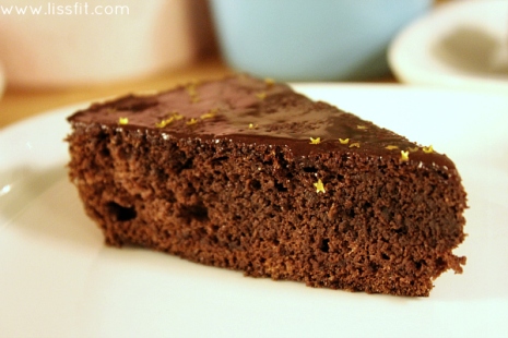 glutenfri chokladtårta med lakrits glasyr ala lissfit